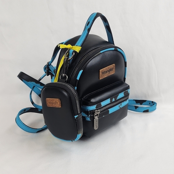 Wrangler Black and Blue Mini Backpack main image 7